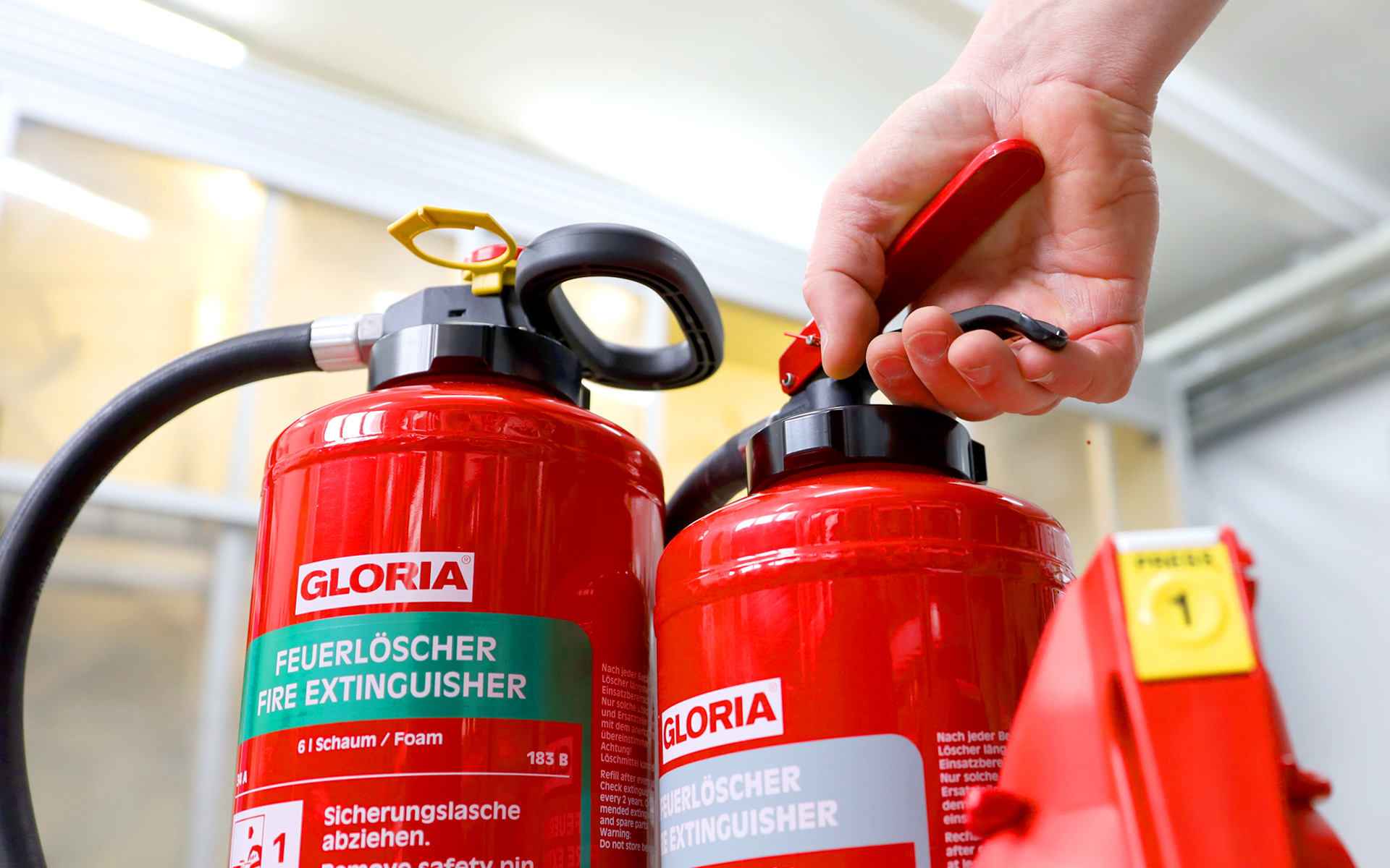 Feuerlöscher, Scholz, Kundendienst