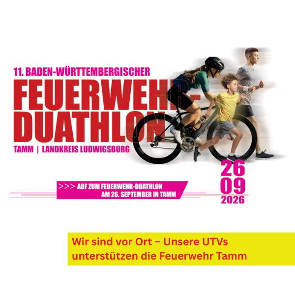Feuerwehr Duatlon Tamm 2026 Baden Württembergischer Feuerwehr-Duathlon Tamm