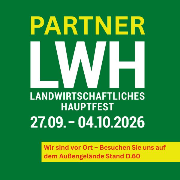 LWH 2026 Partner auf dem Landwirtschaftlichen Hauptfest 2026